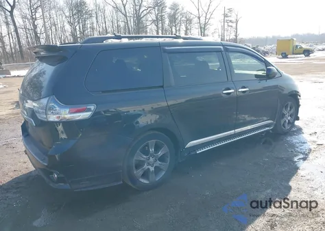 2015 Toyota Sienna Se 8 Passenger from USA, damaged, VIN 5TDXK3DC5FS651421